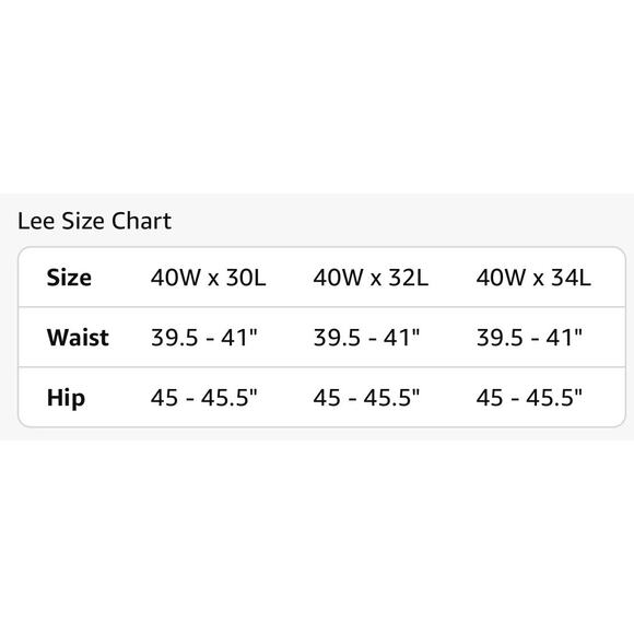 Brand New Lee Men's Size 40x32 Straight Fit Extreme Flex Chino Pants Ankle - Picture 6 of 14